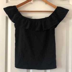 New Look | Ruffled Off the Shoulder Top